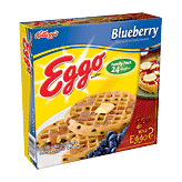 Kellogg's Eggo blueberry waffles, 24 count Left Picture